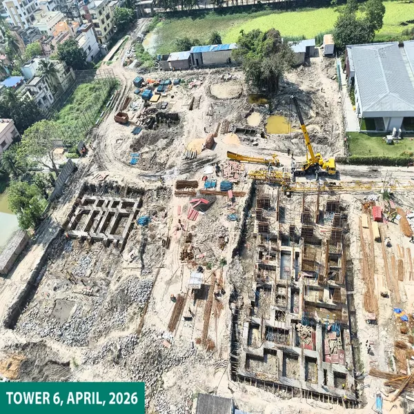 Urban Lakes Phase 2 residential tower view