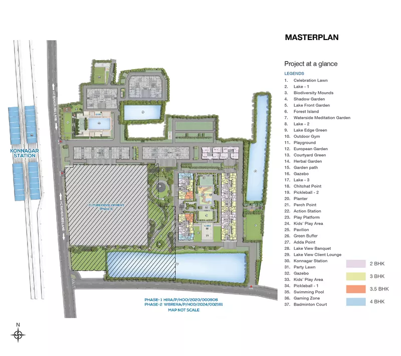 Master plan of Urban Lakes Phase 2