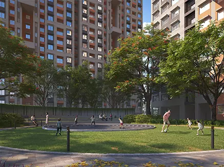 Open-air amphitheatre at Urban Lakes Phase 2
