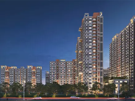 Aerial view of Urban Lakes Phase 2 township