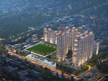 Aerial view of Urban Lakes Phase 2 township