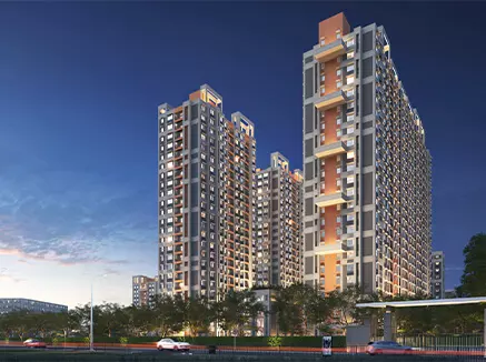 Exterior tower view of Urban Lakes Phase 2