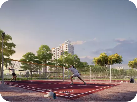 Multipurpose sports court in Urban Lakes