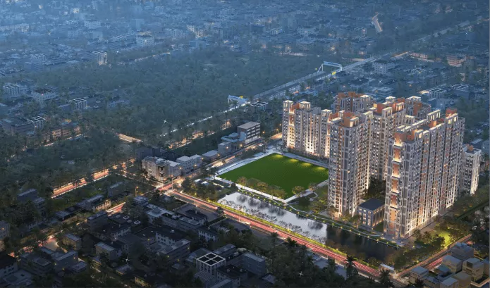High-rise luxury apartment project in Konnagar