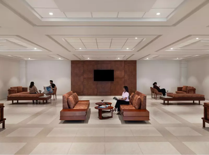 Premium apartment lobby at Urban Lakes