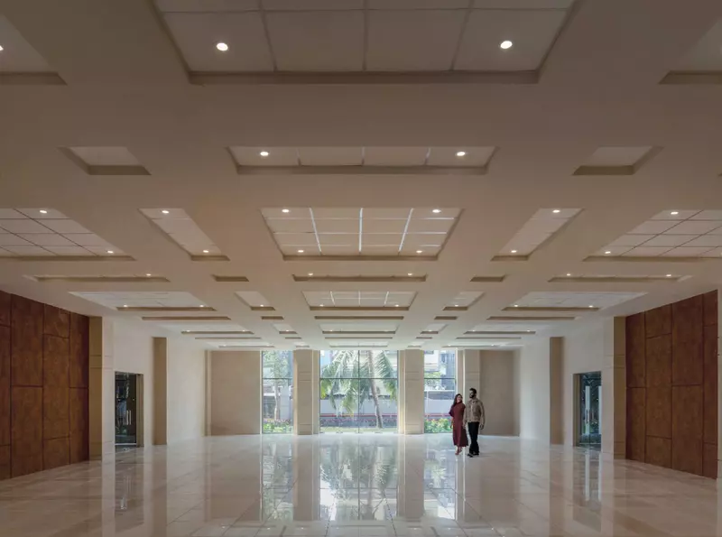 Premium apartment lobby at Urban Lakes